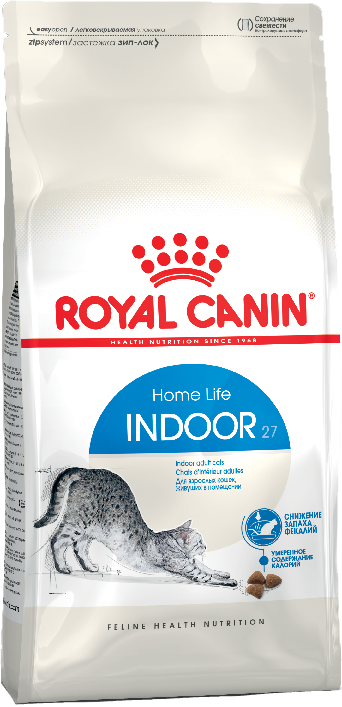 Корм для домашних кошек (Royal Canin Indoor 27)