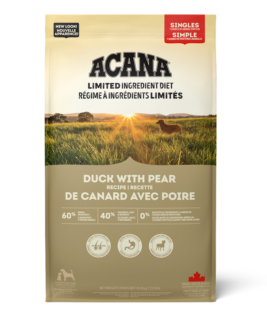 Корм беззерновой Акана Утка (ACANA Free-run Duck) для собак всех пород и возрастов