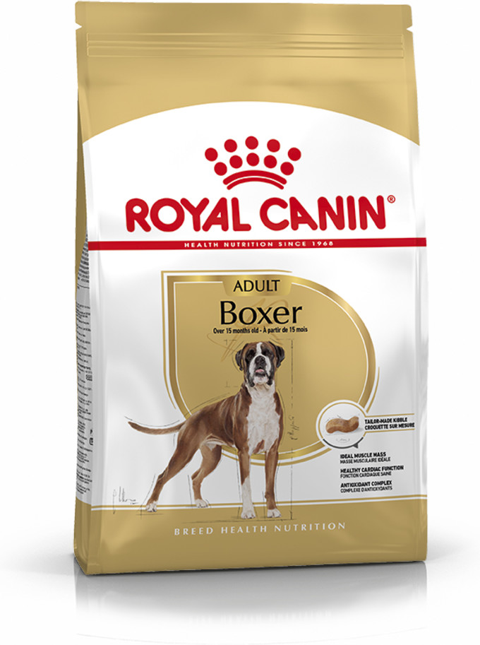 Корм для собак Royal Canin Boxer Adult (Роял канин для боксера, взрослые) - 12 кг
