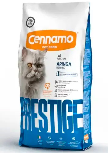 Корм Cennamo Prestige Adult Cat ARINGA для взрослых кошек (сельдь)
