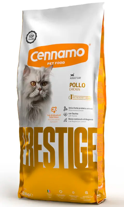 Корм Cennamo Prestige Adult Cat POLLO для взрослых кошек (курица)