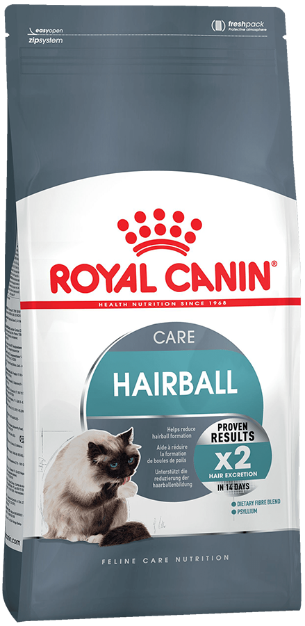 Корм Роял Канин для кошек с выводом шерсти (Royal Canin Hairball Care)