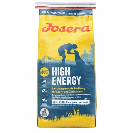 Корм Йозера High Energy для взрослых спортивных, племенных и рабочих собак High Energy (Adult/Sport Medium/Maxi 30/21), 12.5 кг.