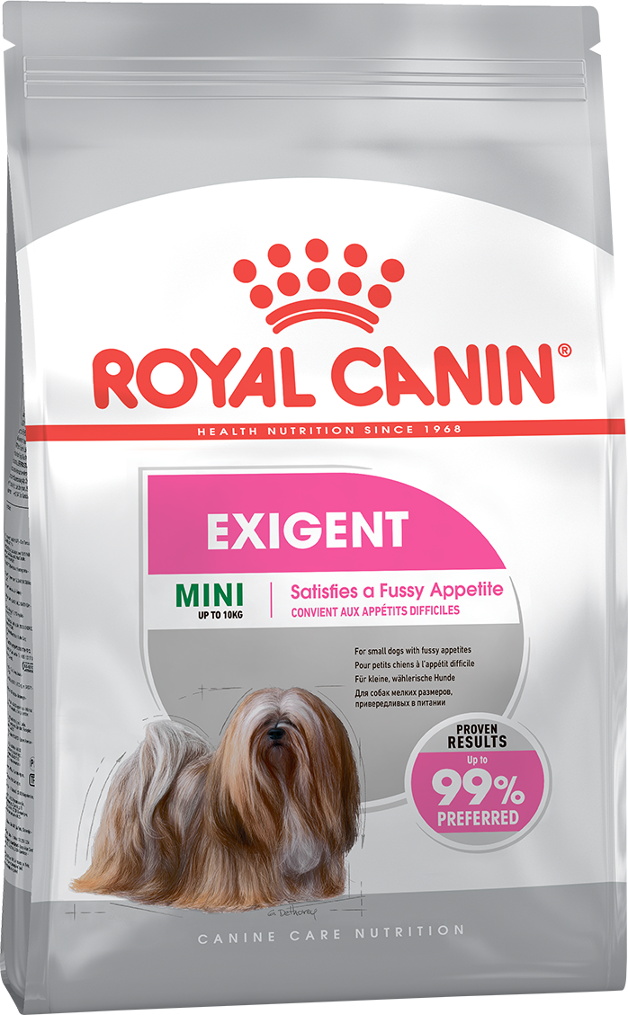 Корм для собак Royal Canin Mini Exigent (Мини Экзиджент для собак привередливых в еде)