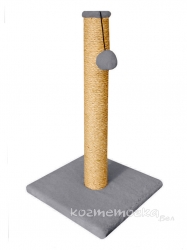 Когтеточка столбик Cat House (мех, сизаль), 60 см Image 1