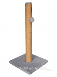 Когтеточка столбик Cat House (мех, джут), 75 см Image 1