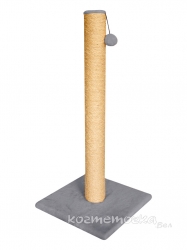 Когтеточка столбик Cat House (мех, сизаль), 90 см Image 1