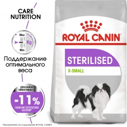 Корм для собак Royal Canin X-Small Sterilised (для стерилизованных собак миниатюрных размеров) Image 1