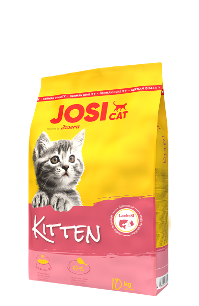 Сухой корм JosiCat Kitten (Adult 32/18) полнорационный корм для котят, беременных и кормящих кошек (с высоким содержанием белка), 10 кг.