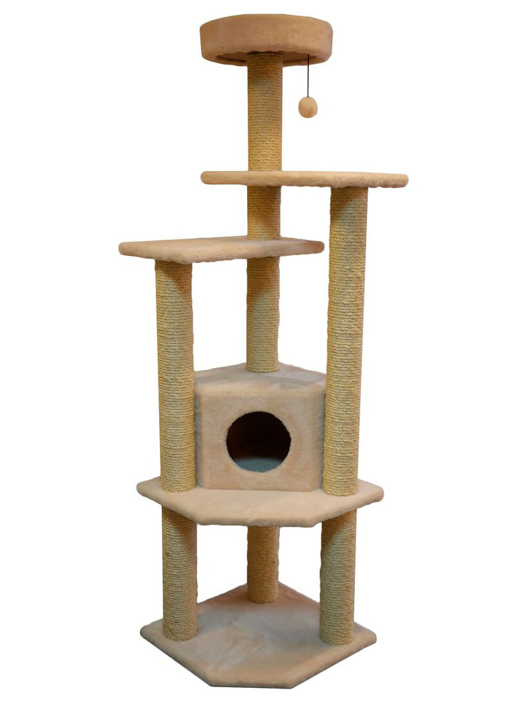 Когтеточка - игровой комплекс для кошек 