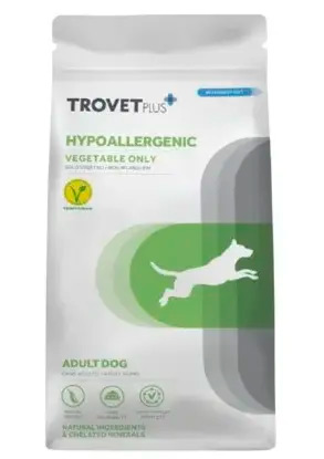 Гипоаллергенный корм Trovet Plus Adult Dog Hypoallergenic Vegetable only для взрослых собак с пищевой гиперчувствительностью (овощи)