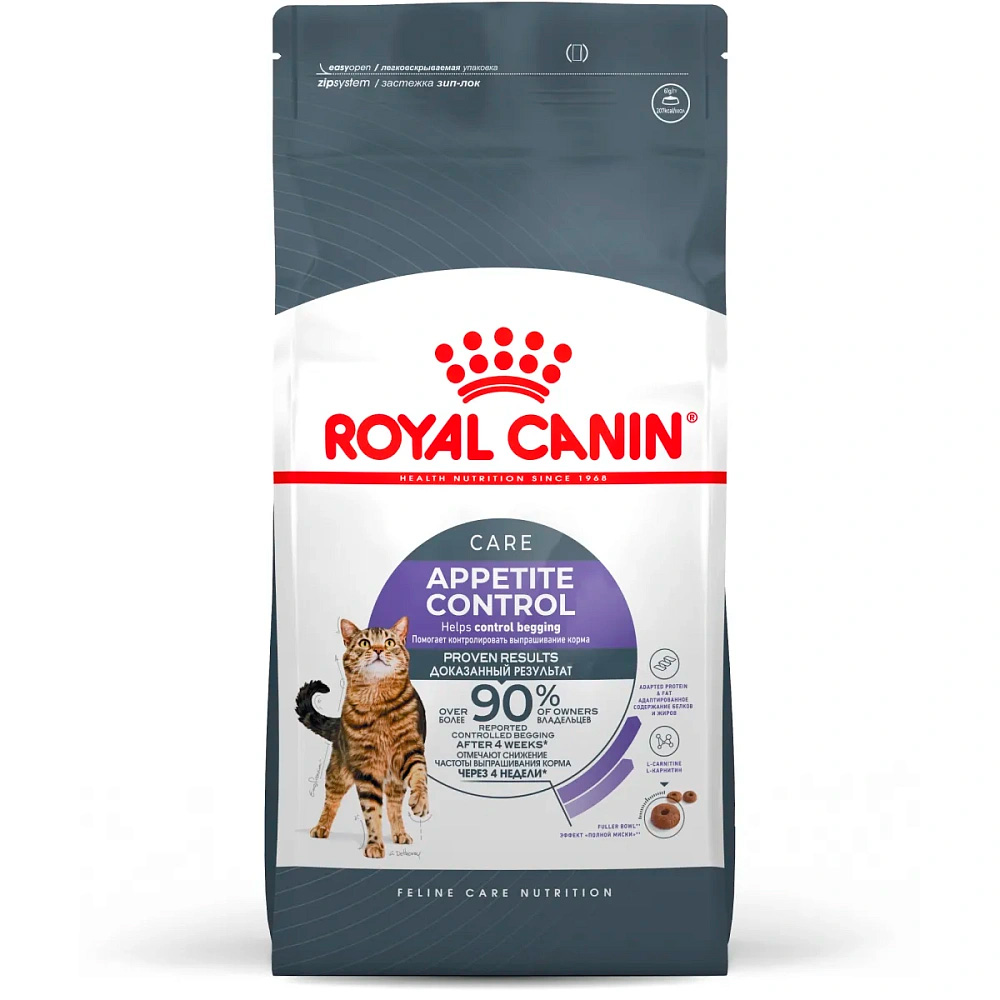 Корм для взрослых кошек для контроля выпрашивания корма (Royal Canin Appetite Control Care)