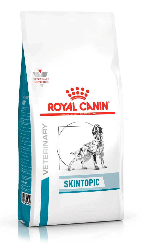 Лечебный сухой корм для взрослых собак Роял Канин Скинтопик, Royal Canin Skintopic Dog